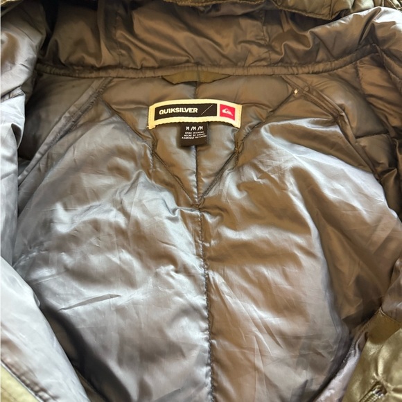 Quiksilver Black Quilted Jacket - Picture 7 of 7